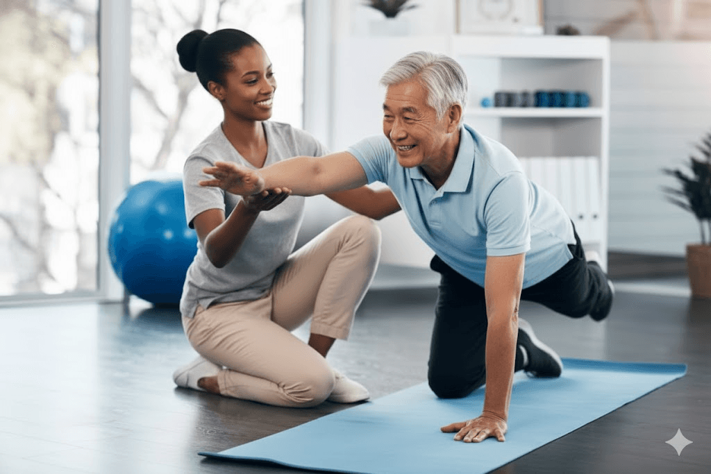 Guided stretching therapy